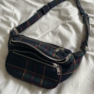 Brandy Melville Plaid Fanny Pack
